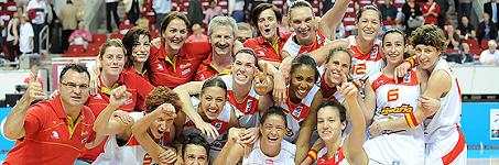 Espaa, medalla de bronce en el EuroBasket